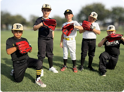 team with peralta's gloves