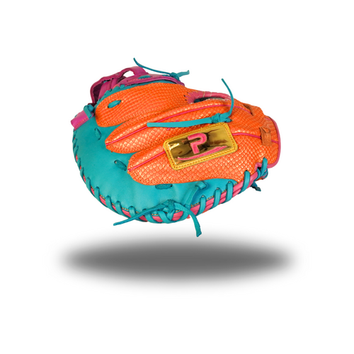 Tropical Sherbet Swirl Catchers Softball