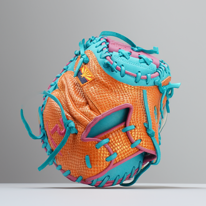 Limited Edition - Tropical Sherbet Swirl Catchers Mitt